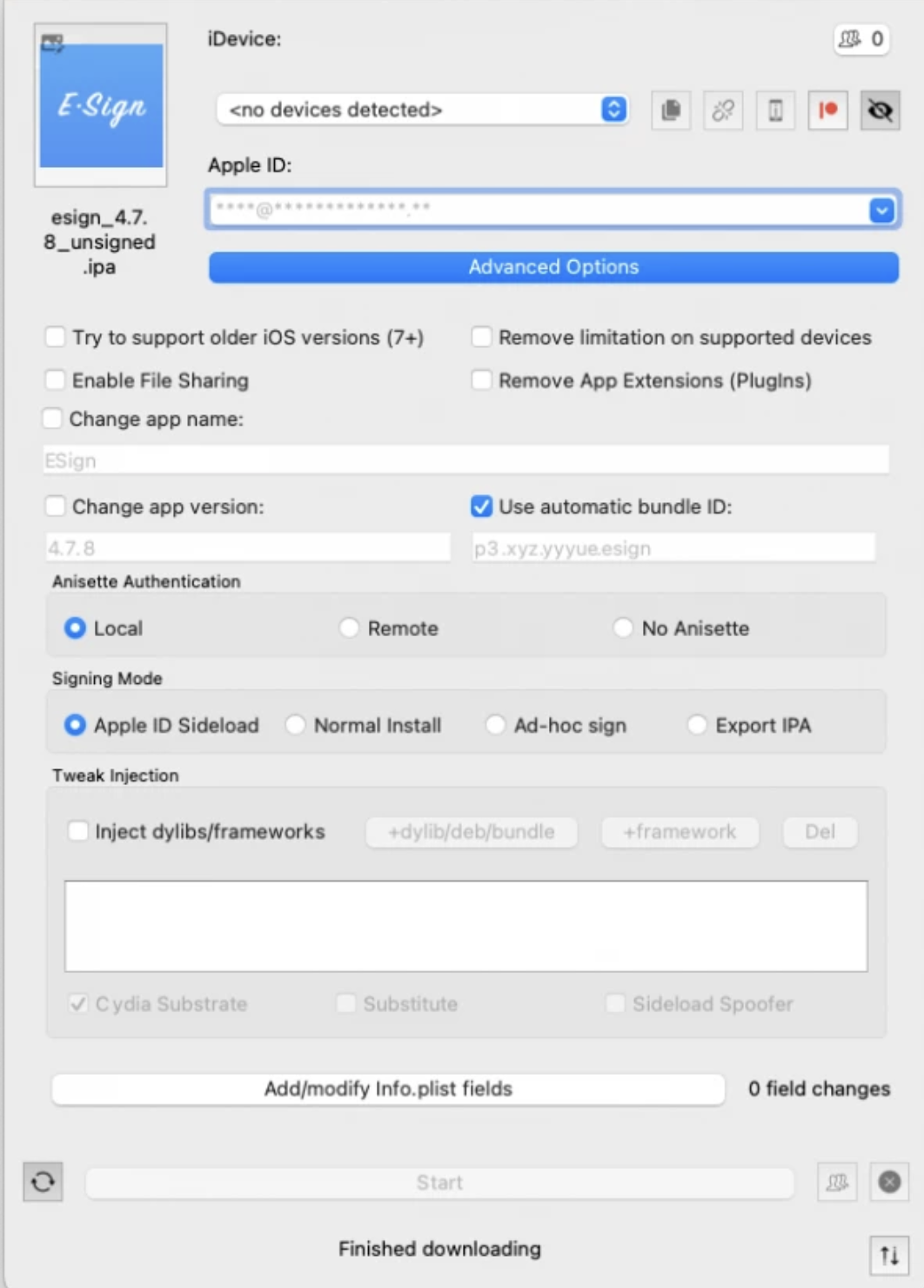 ESign IPA Installer Download on iOS with PC - Sideloadly